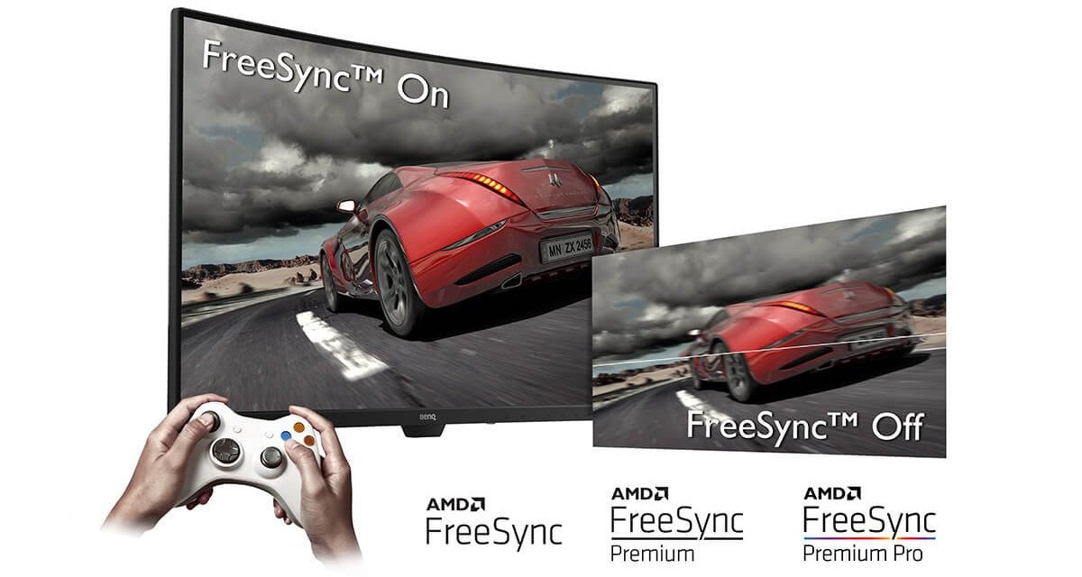 Le FreeSync assure une image sans « cassure » (tearing) © BenQ