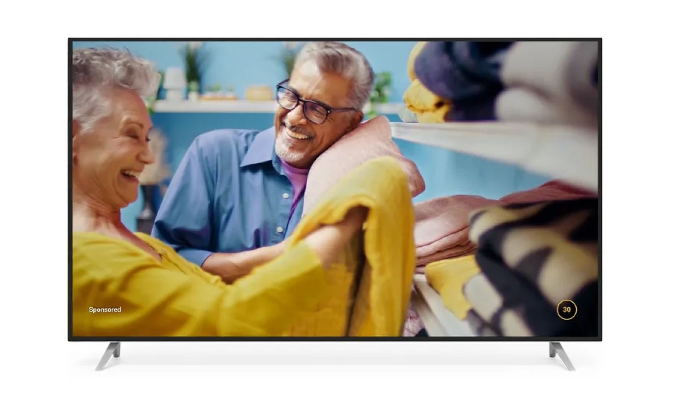 Google démocratise les publicités de 30 secondes non désactivables sur la version Smart TV de YouTube. ©Google