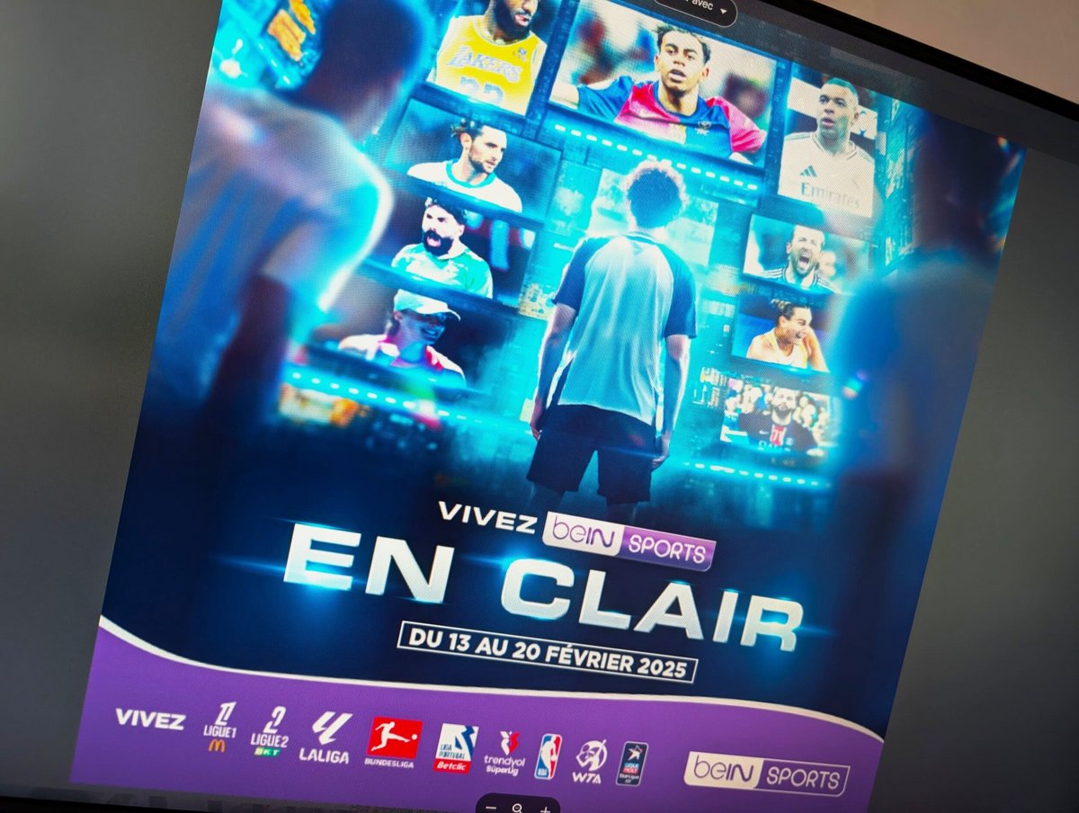 beIN SPORTS arrive en clair sur SFR... temporairement © Alexandre Boero / Clubic