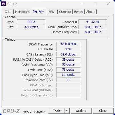 Lexar ARES DDR5-6400 CL32