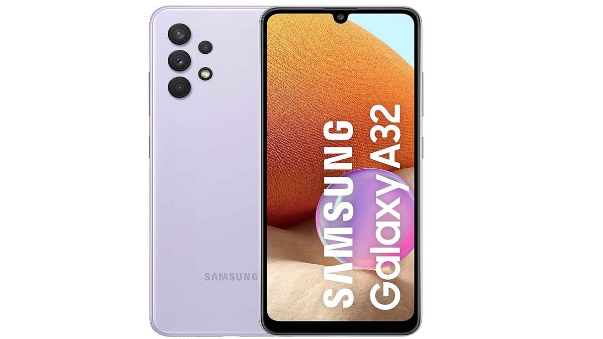 Le Samsung Galaxy A32 est aussi agréable à prendre en main qu'à admirer 