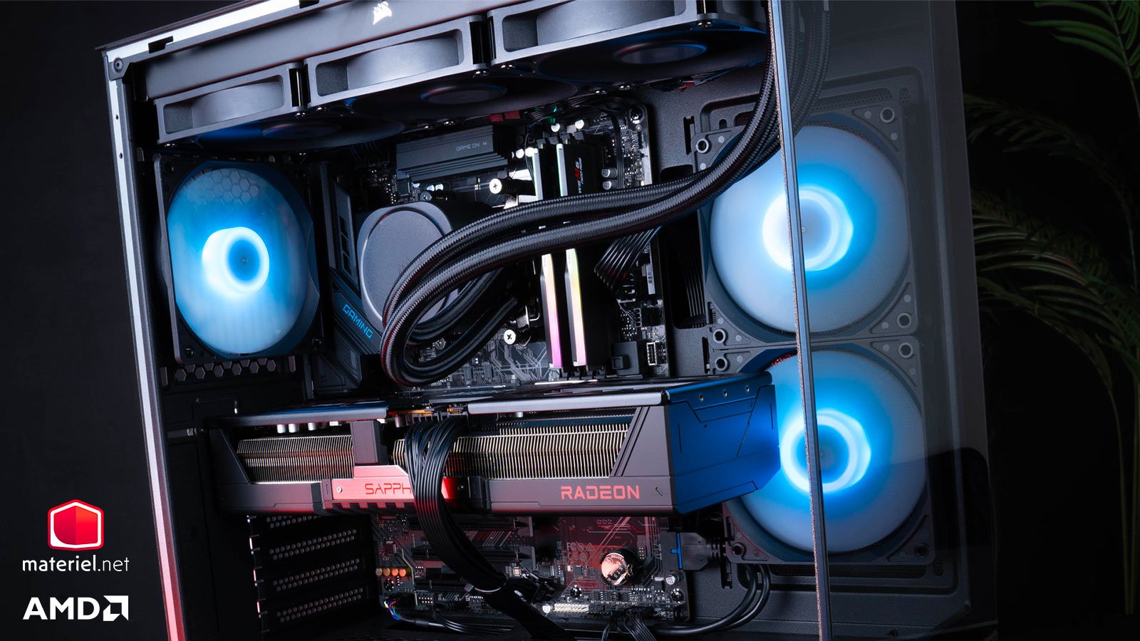 PC Materiel.net Respawn : la puissance AMD à tous les étages. ©Materiel.net