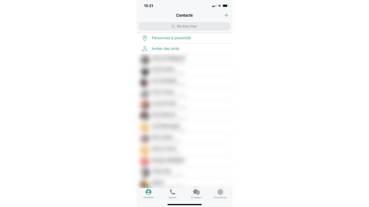 tuto telegram contacts mobile