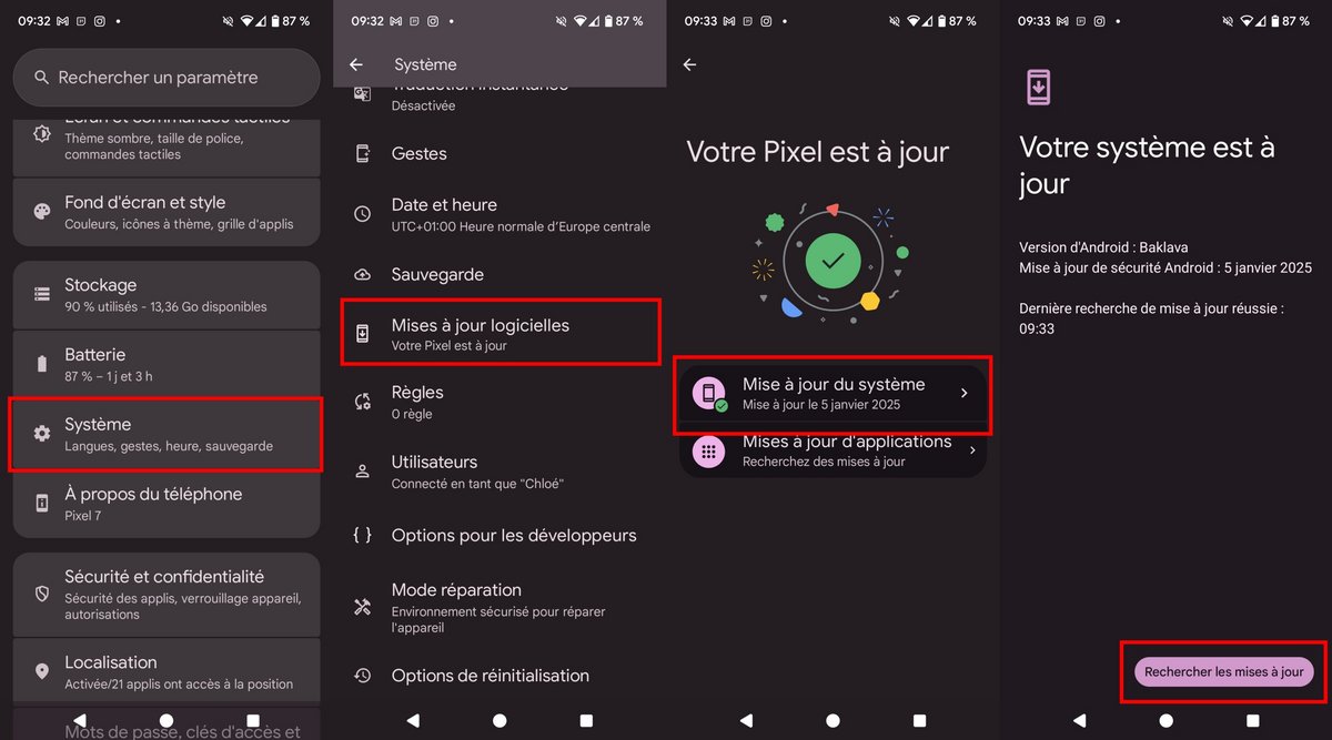 Contrôlez la disponibilité du patch de février sur votre smartphone Android, et installez-le le plus rapidement possible © Clubic