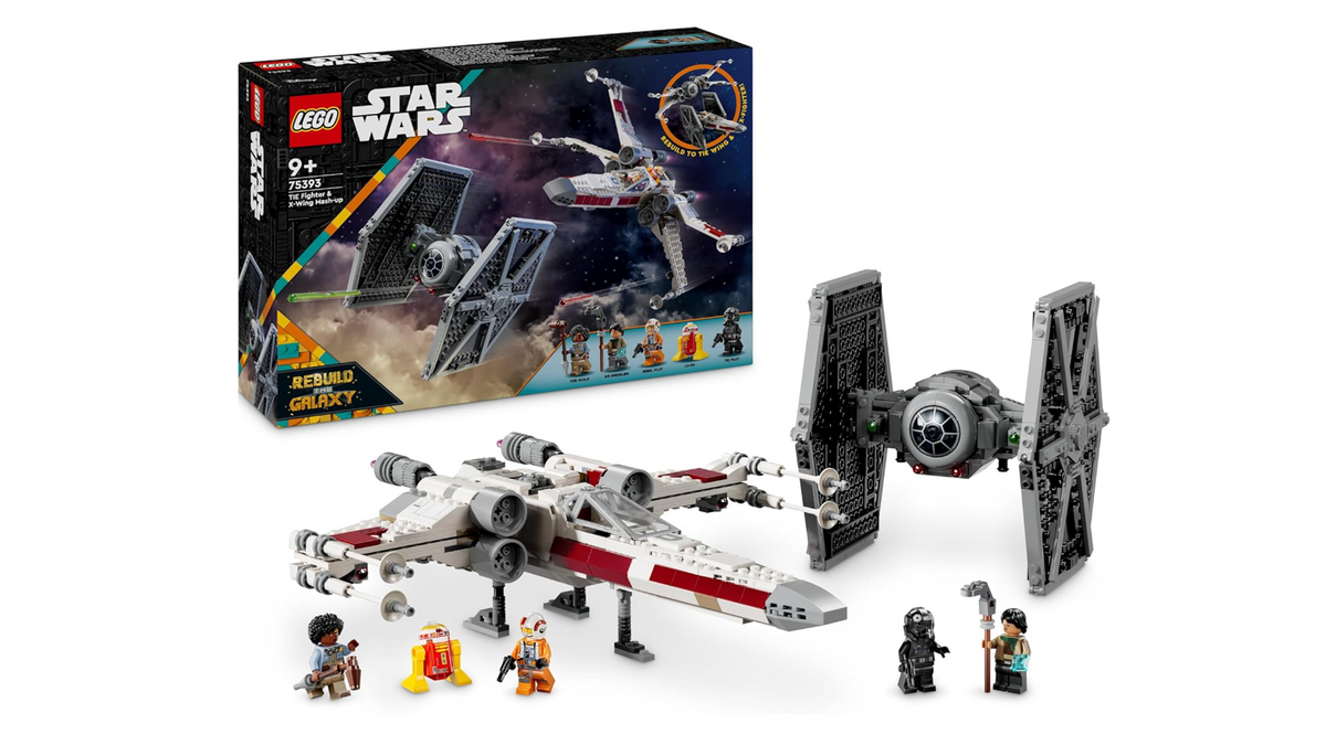 Le contenu du pack Lego Star Wars Tie-Figher et X-Wing © LEGO