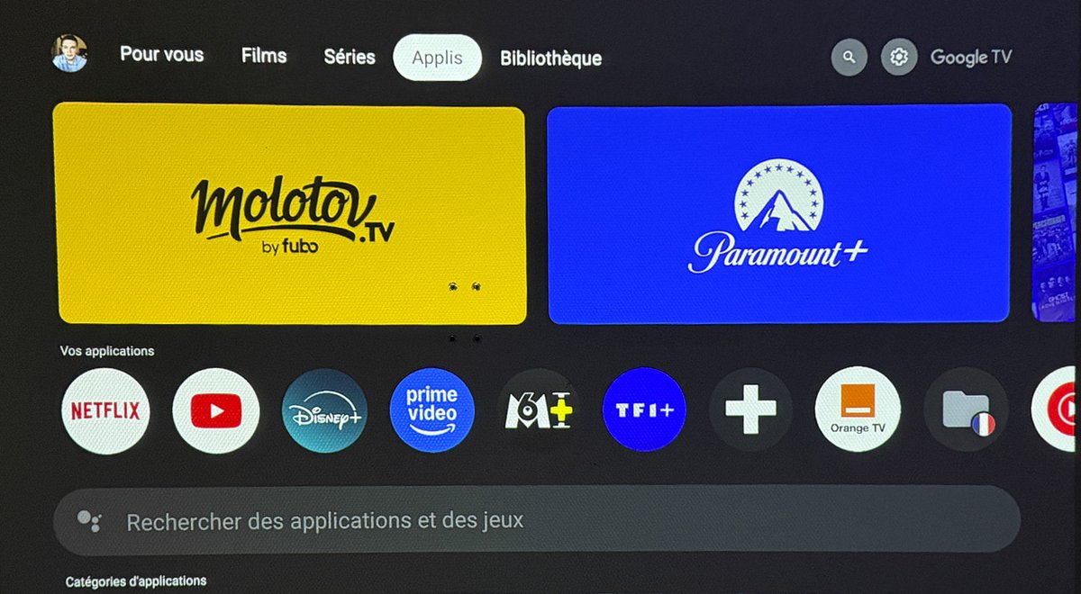 De nombreuses applications de streaming sont disponibles - © Charles Gouin-Peyrot pour Clubic