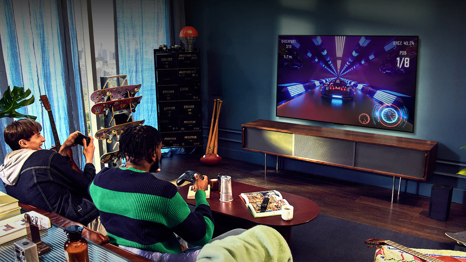 La LG OLED55CS6 en action