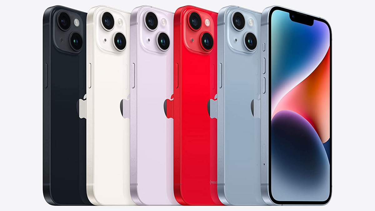 L'iPhone 14 Plus décliné sous toutes ses couleurs