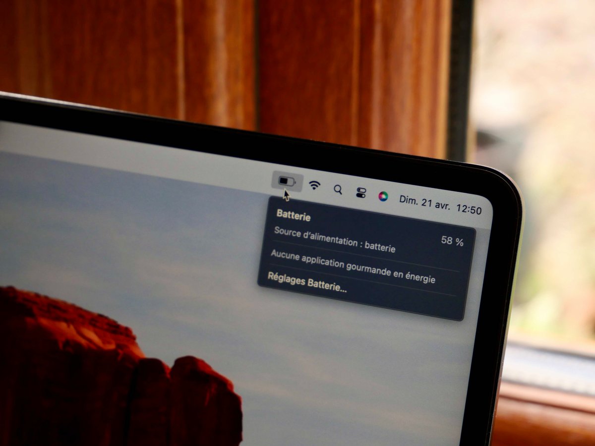 macOS... quand le raccourci vers le mode économie d'énergie n'existait pas © Nathan Le Gohlisse pour Clubic
