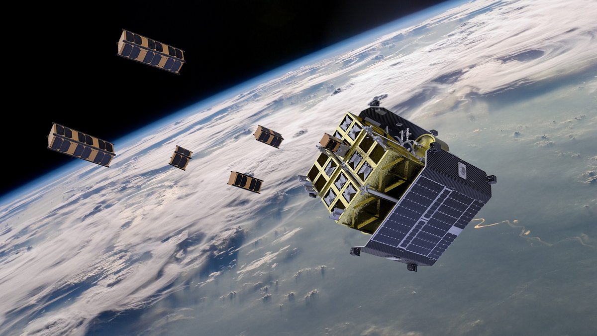 Vue d'artiste du satellite de transport de D-Orbit. SpaceX n'a éjecté qu'un seul satellite pour cet opérateur, celui qui transporte les autres... © D-Orbit