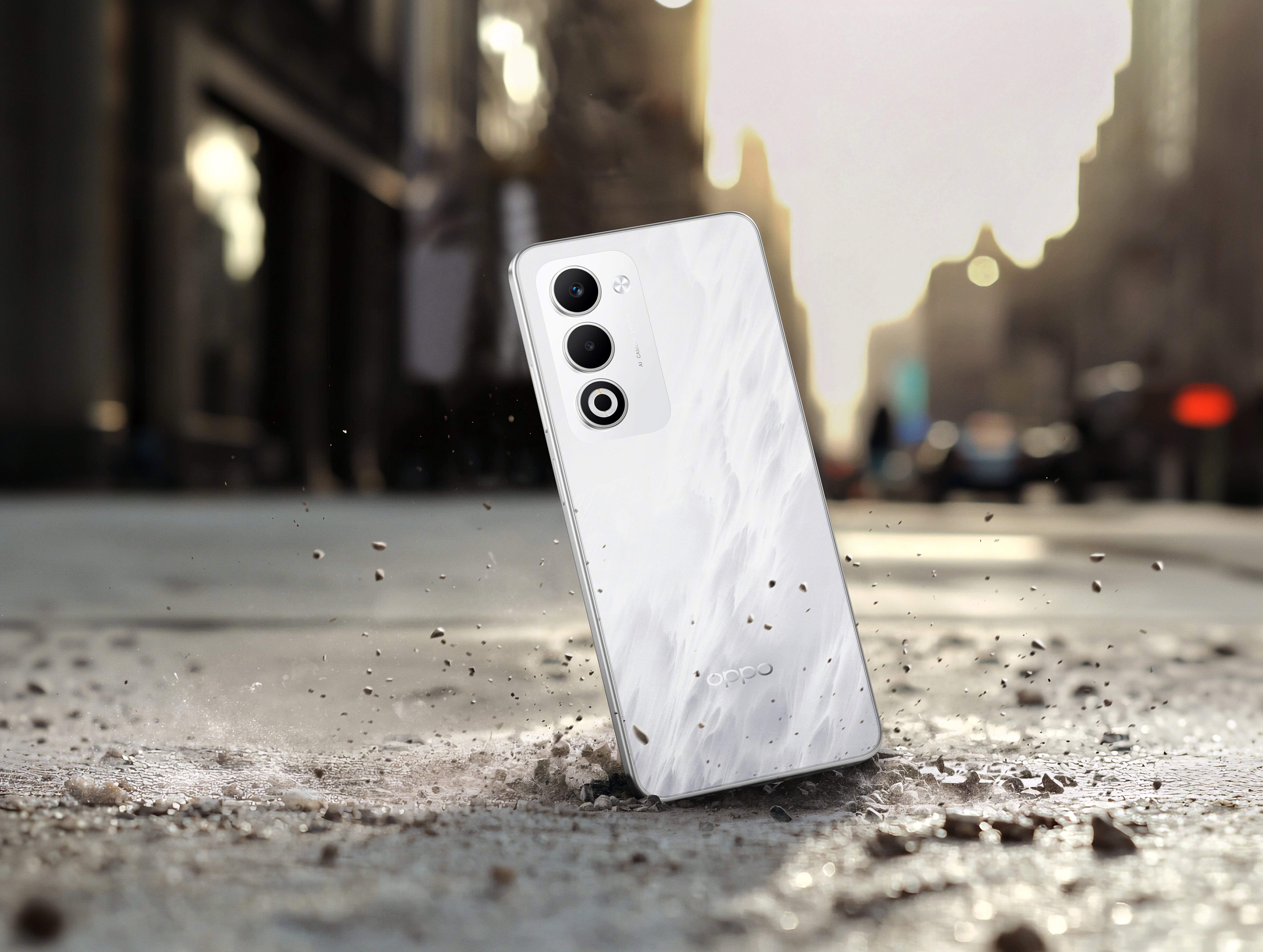 Le A5 promet une résistance à toute épreuve. © Oppo