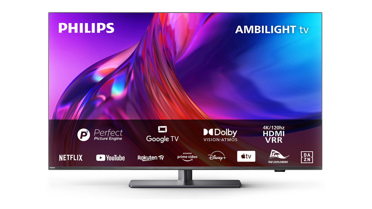 La TV connectée Philips Amibilight 4K de 50"