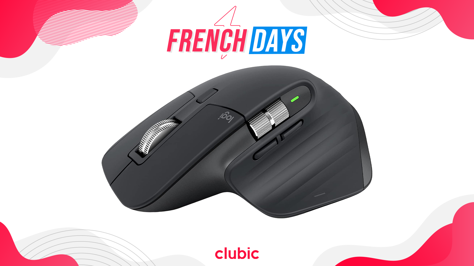 La souris Logitech MX Master 3S en promo pour les French Days