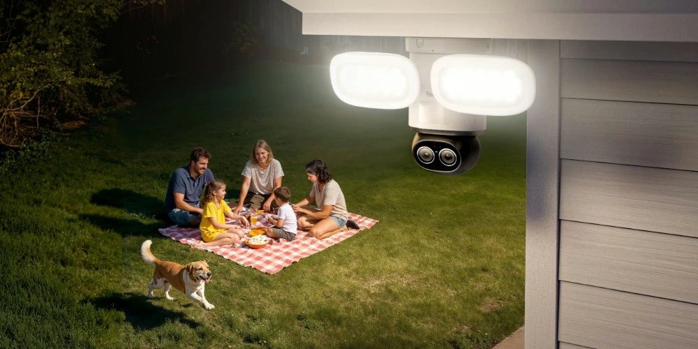 L'éclairage LED grimpe jusqu'à 3000 lumens. ©Reolink