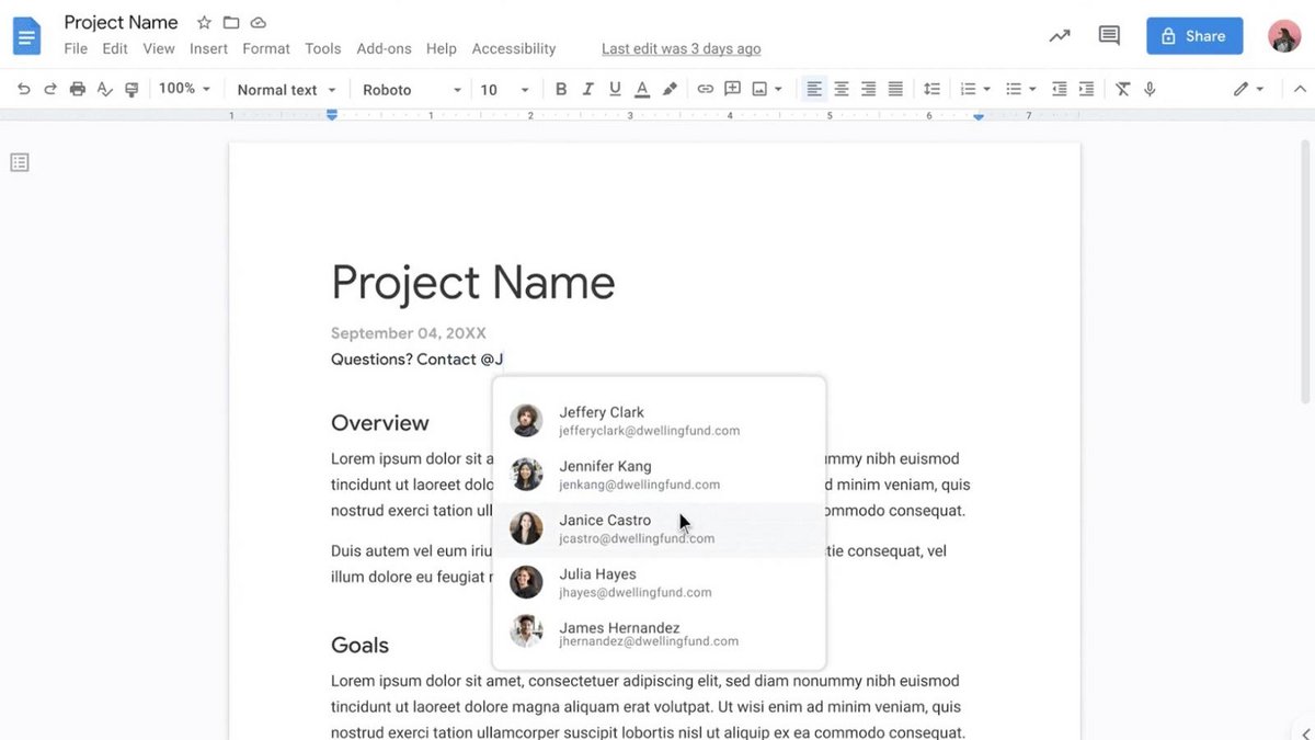 Google Doc