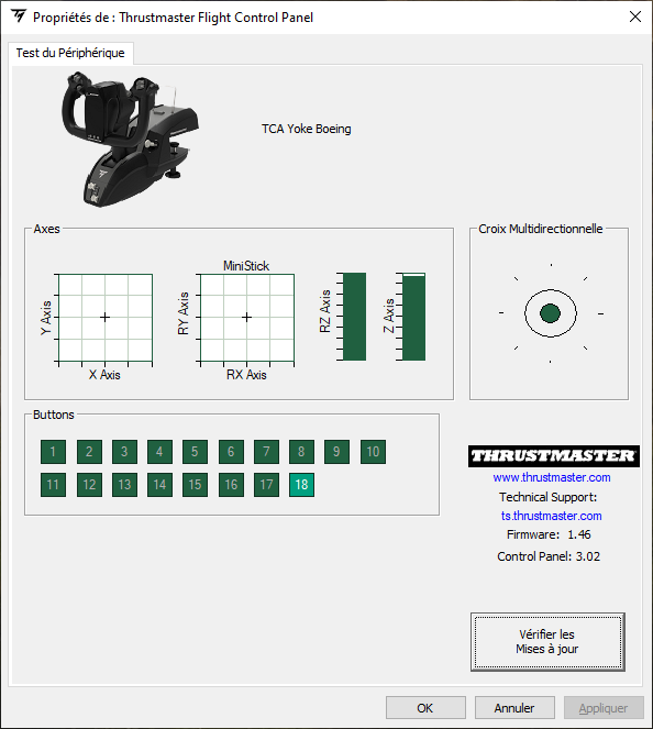 Thrustmaster TCA Yoke Pack Boeing