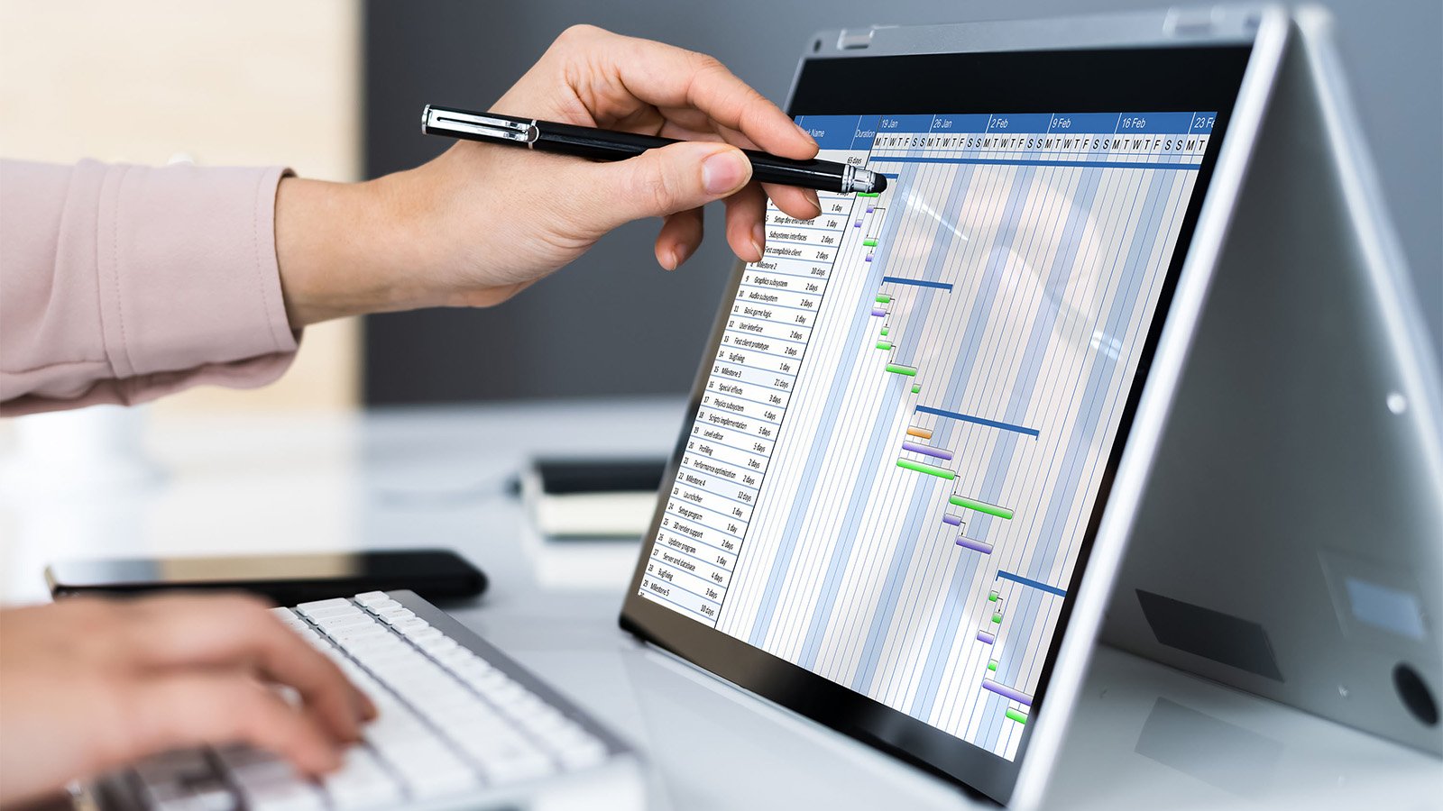 Utilisez un logiciel de gestion de projet pour mieux organiser votre travail © Shutterstock