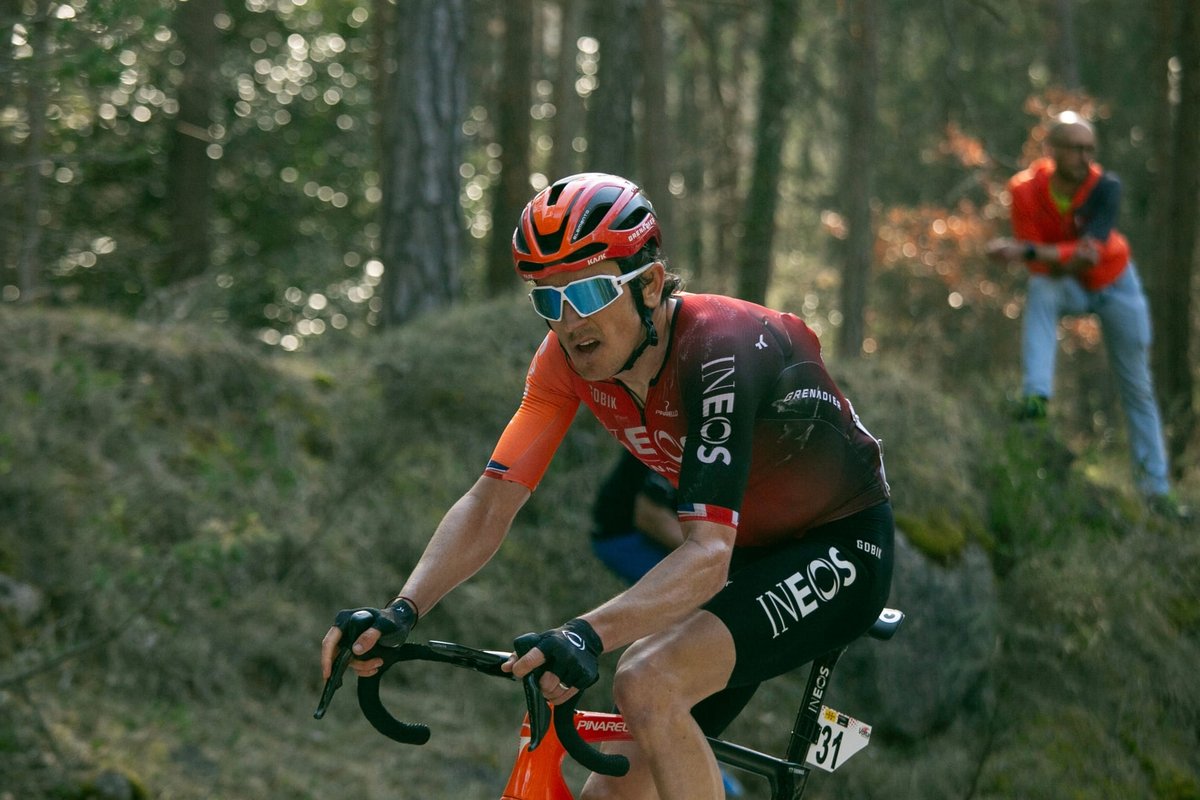 Geraint Thomas, coureur de l'équipe Ineos Grenadiers © Lecker Studio / Shutterstock