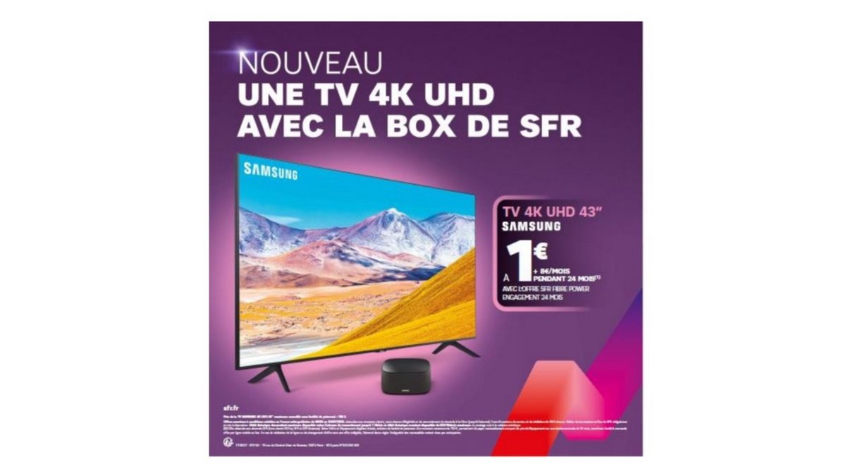 SFR Samsung offre