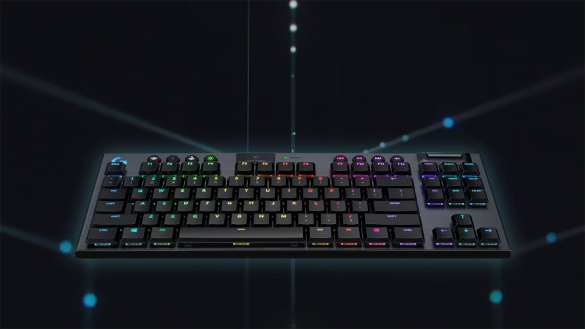 Le clavier gamer Logitech G915 TKL Lightspeed