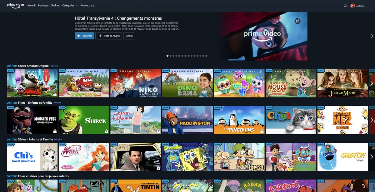 Prime Video enfants