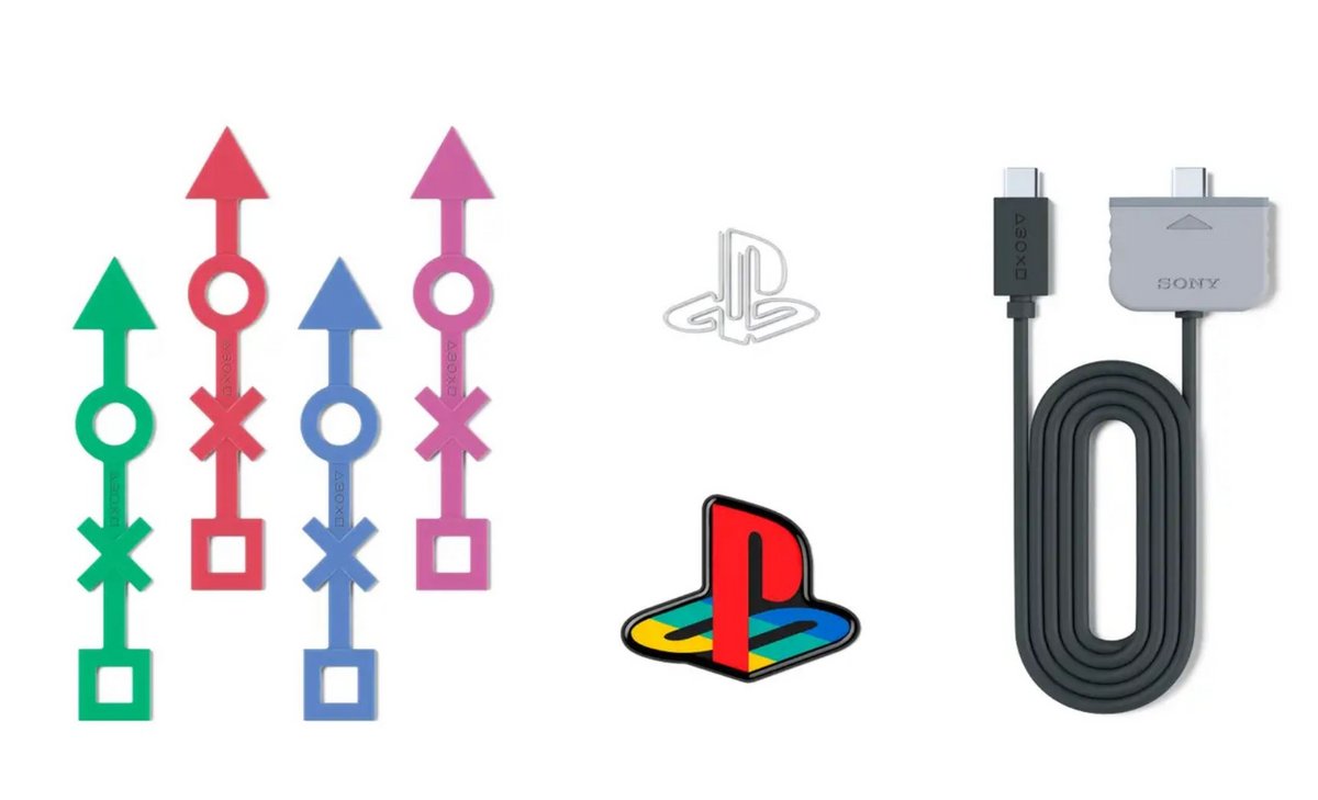 On adore le câble de recharge USB-C en hommage au câble de la manette PlayStation d'origine © Sony