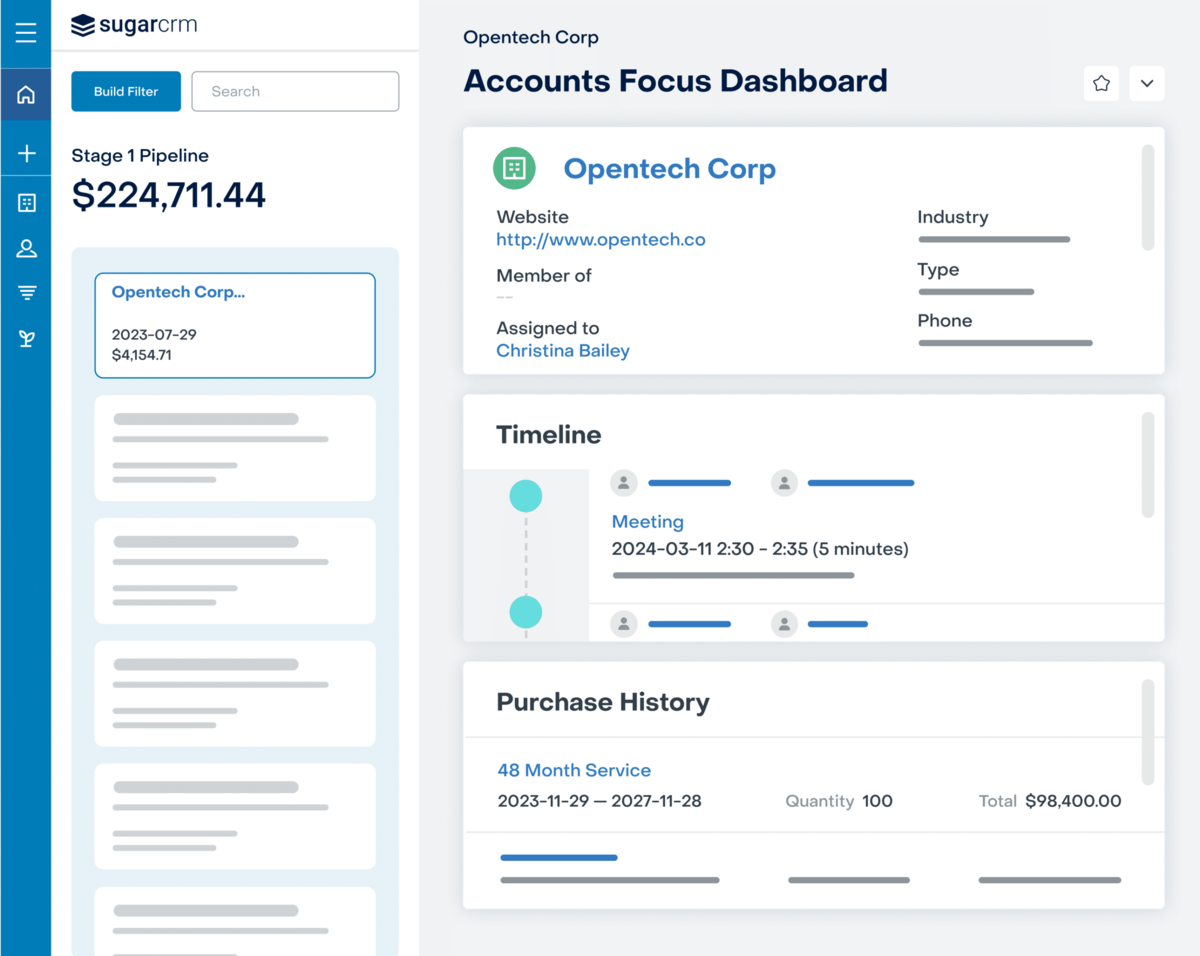 Automatisez et simplifiez vos processus de vente avec des flux de travail glisser-déposer et des guides intégrés - © SugarCRM