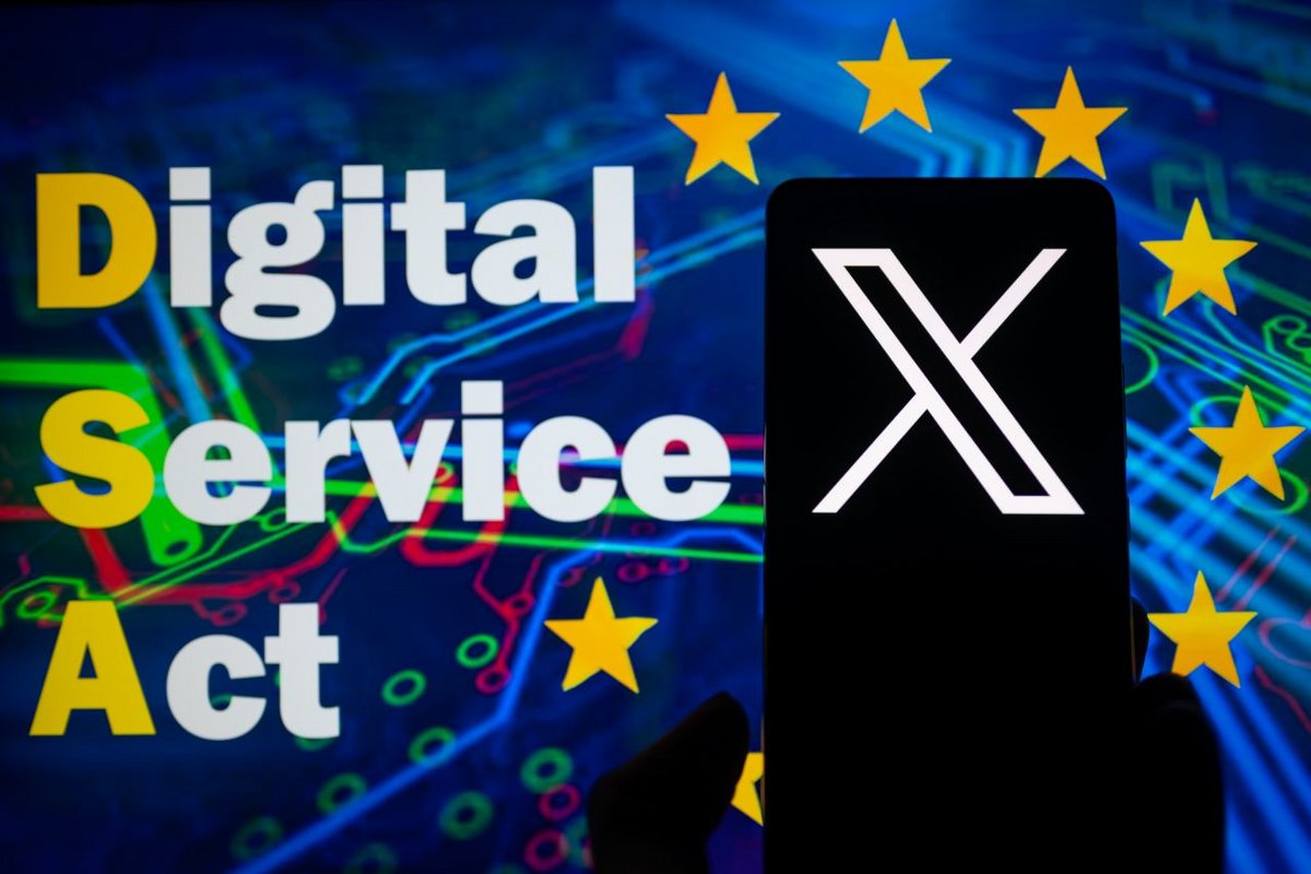 X.com souhaitait rassurer l'UE avec son petit disclaimer sur les certifications, c'est raté - ©JRdes / Shutterstock