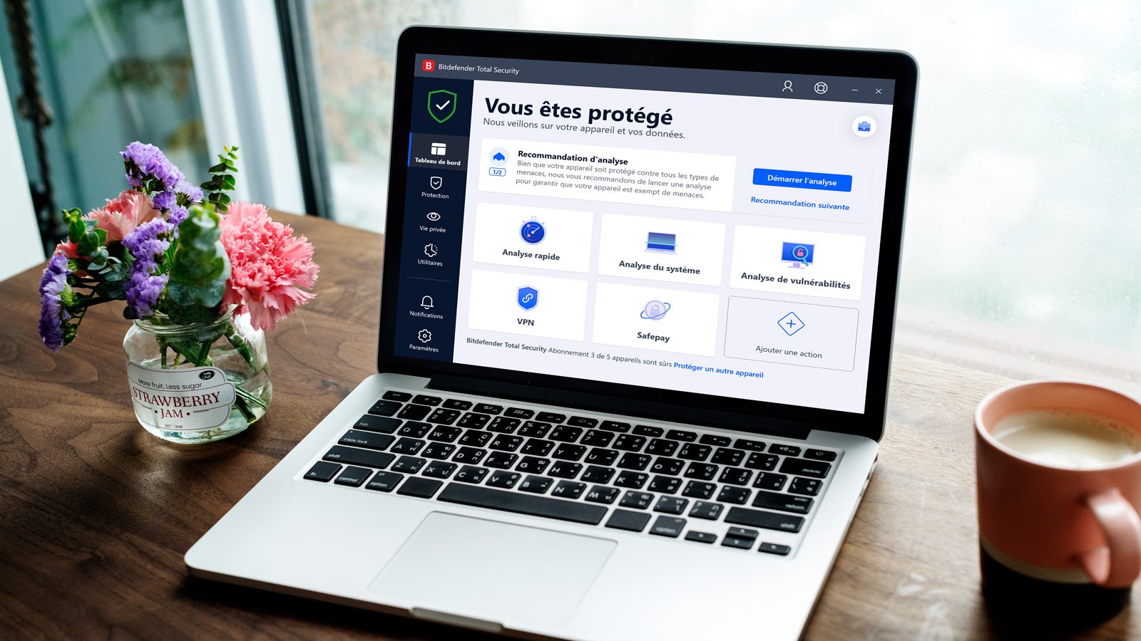 Partout où vous vous trouvez, laissez Total Security 2022 vous accompagner.