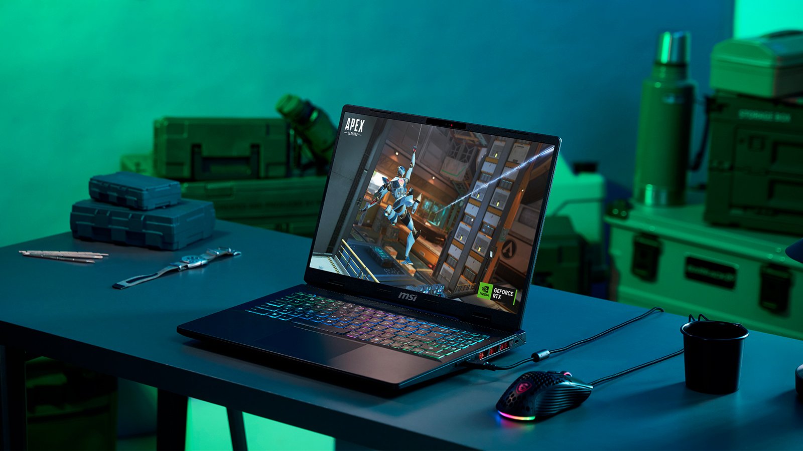 Le Crossair 16 HX AI de chez MSI. ©MSI