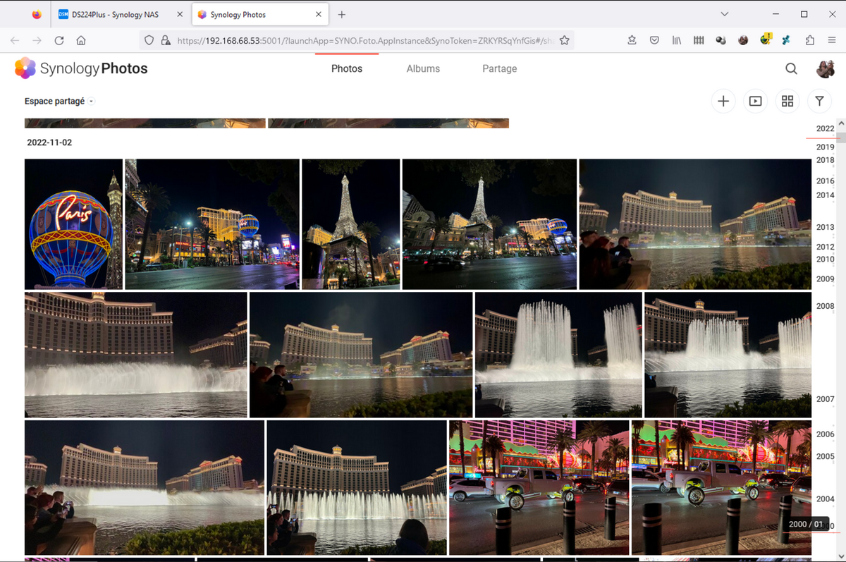 Le module ne change pas depuis la version 7.2 de DSM. ©Nerces pour Clubic