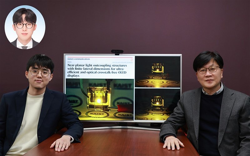 Les chercheurs ont planché sur une nouvelle approche pour "débrider" l'OLED.  © KAIST