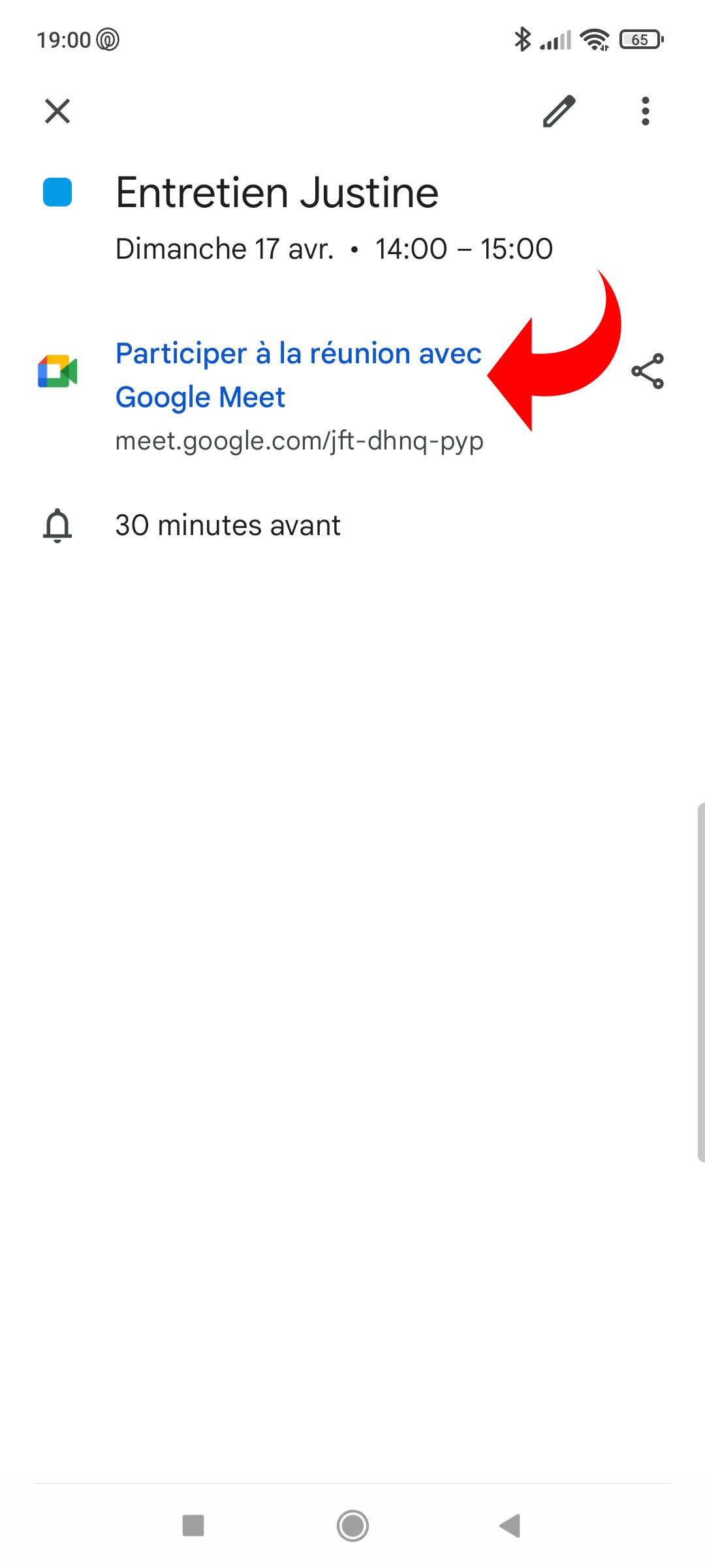 Google Agenda