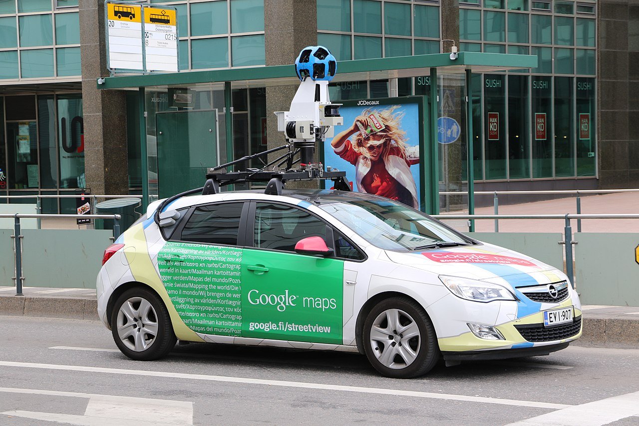 Google Street View Voiture