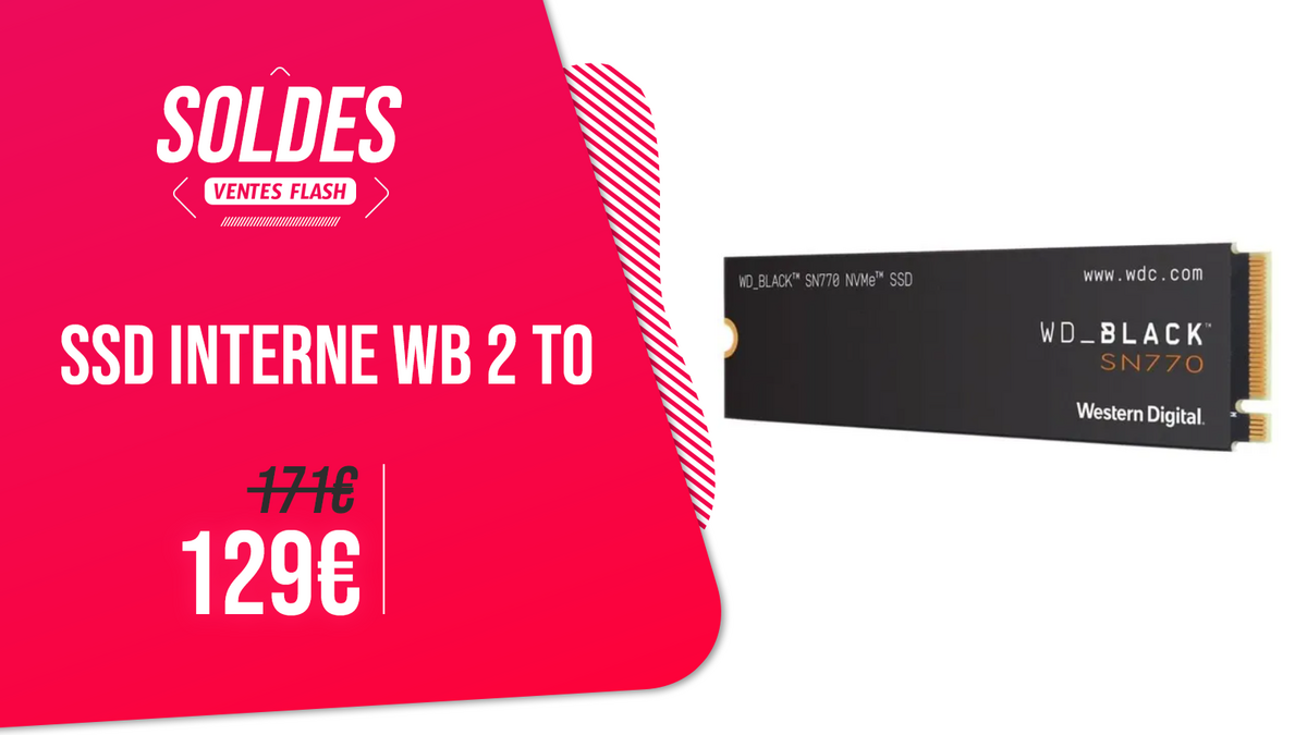 SSD Interne WB 2 To