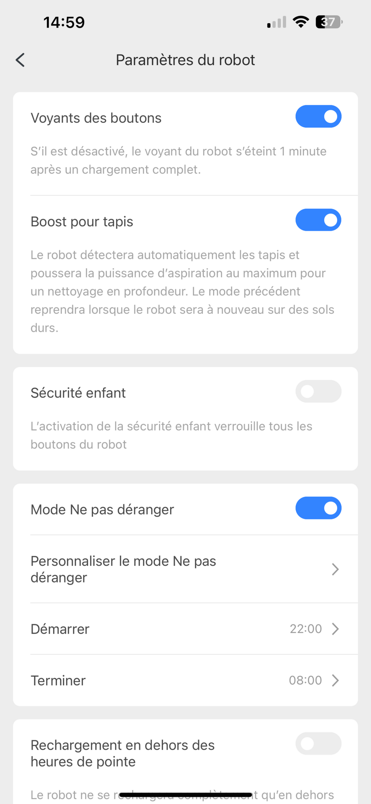 App Roborock Q5 Pro