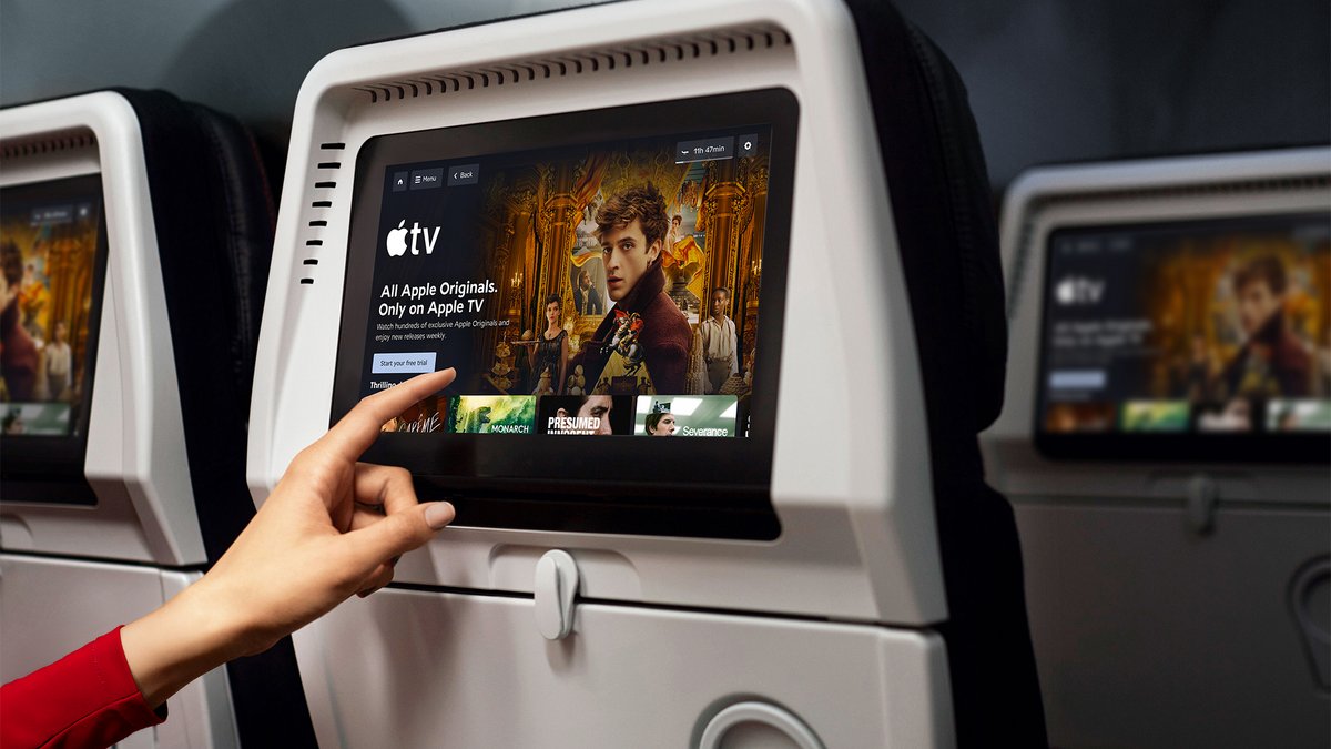 Quelques programmes sélectionnés pour vous accompagner durant votre vol ©Air France