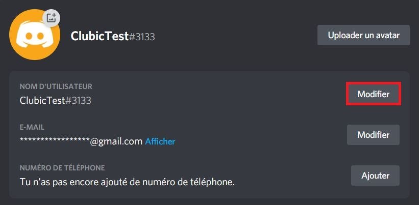 tuto discord change pseudo