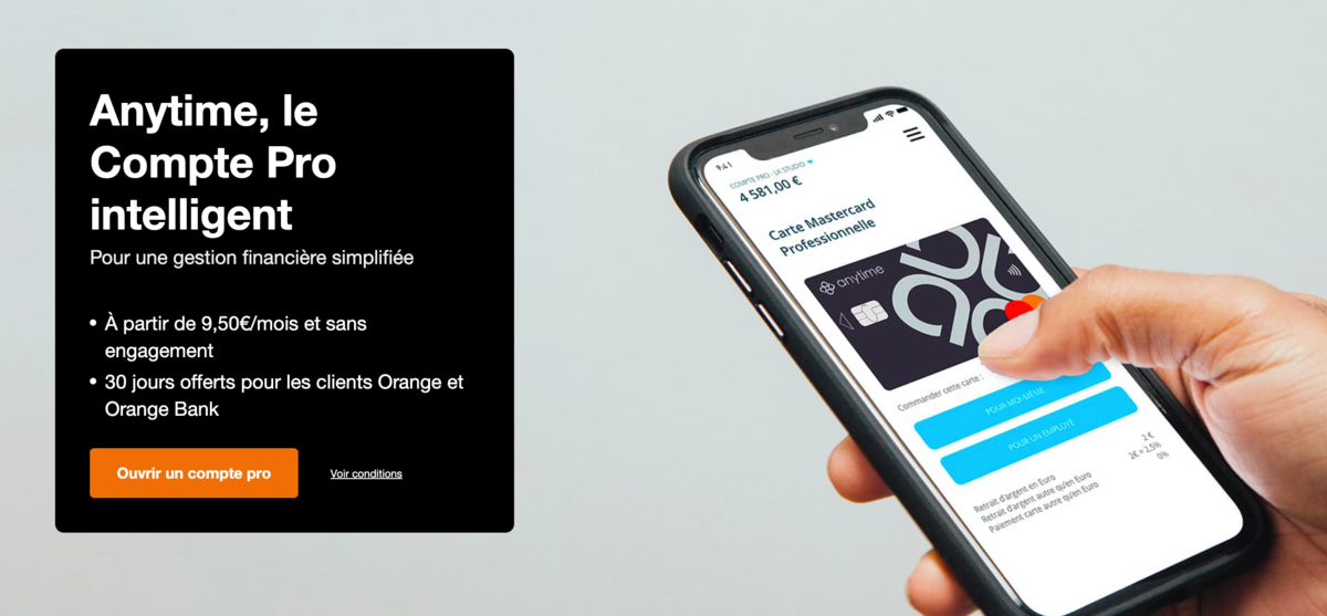 Orange Bank - Le compte pour tous les professionnels