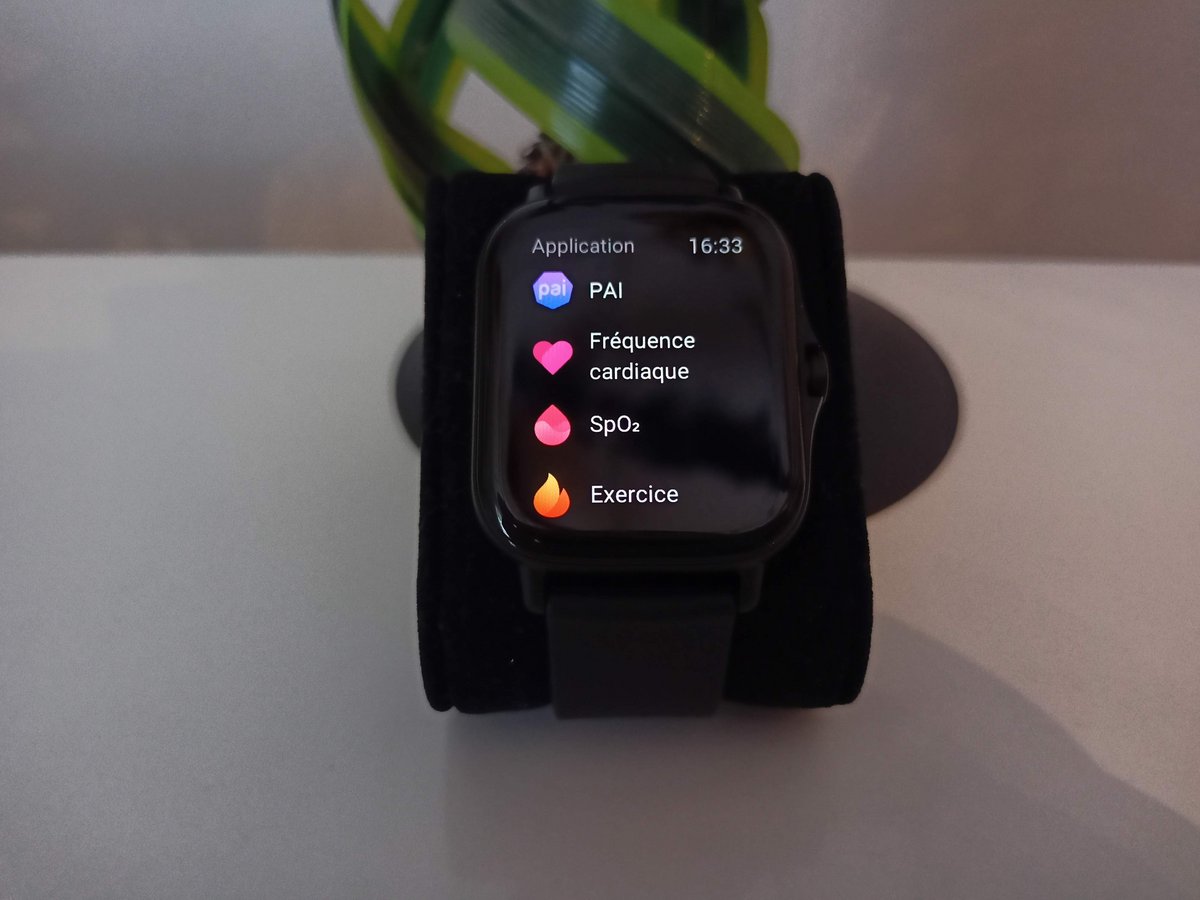 Amazfit GTS 2 - Liste applications