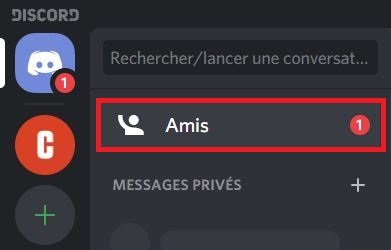 discord répondre demande ami