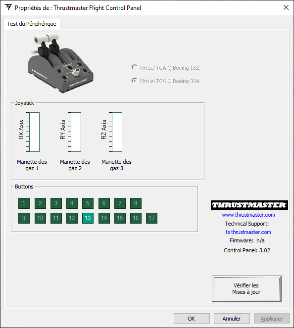 Thrustmaster TCA Yoke Pack Boeing