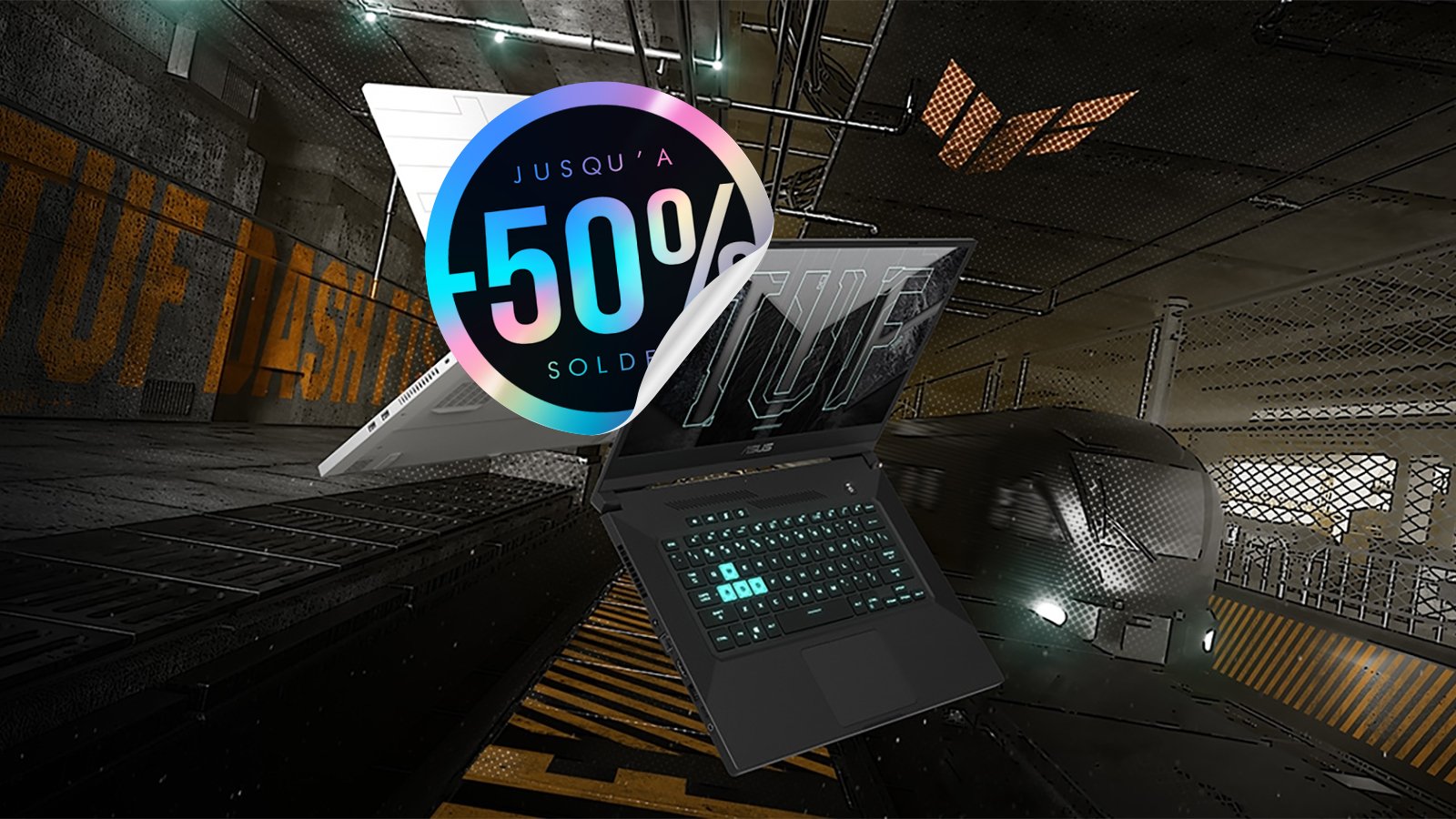 Le PC portable gamer Asus TUF Dash F15