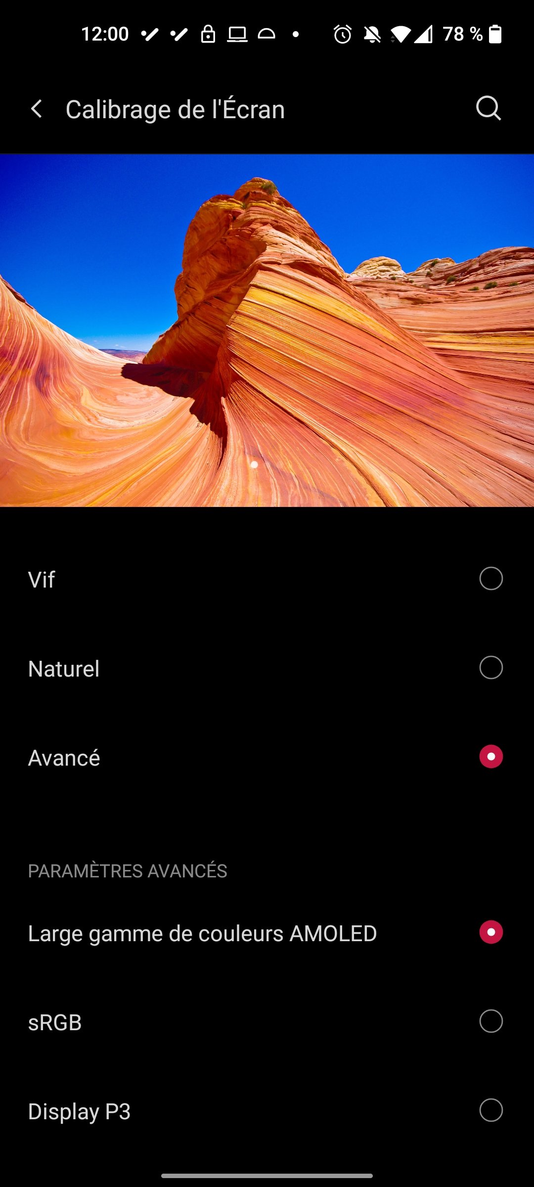 Couleur ecran OnePlus 8T