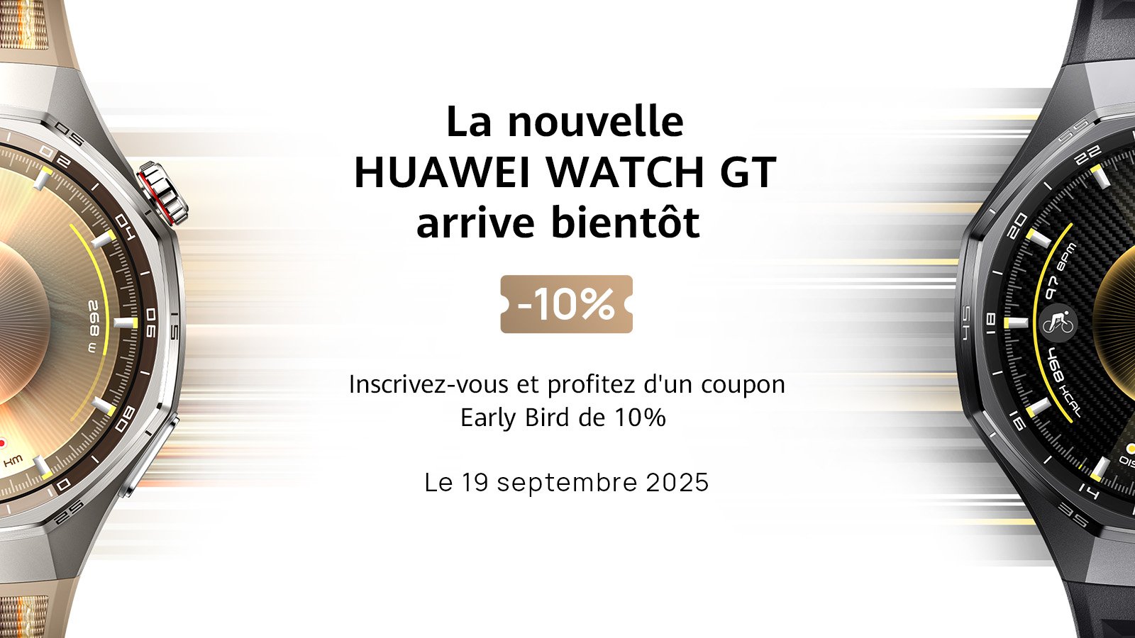 Que nous réserve la nouvelle HUAWEI GT ? ©HUAWEI