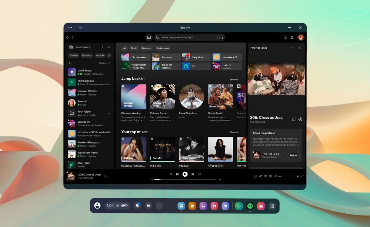 Vous rêviez d'une application Spotify sur votre Meta Quest ? Elle vient d'arriver ! ©Meta