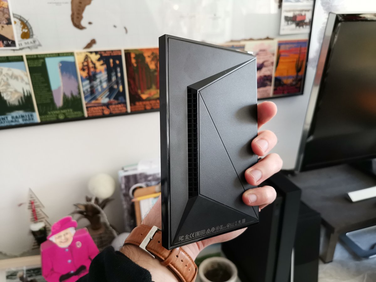 Photo du Nvidia Shield TV Pro prise lors de notre test © Clubic
