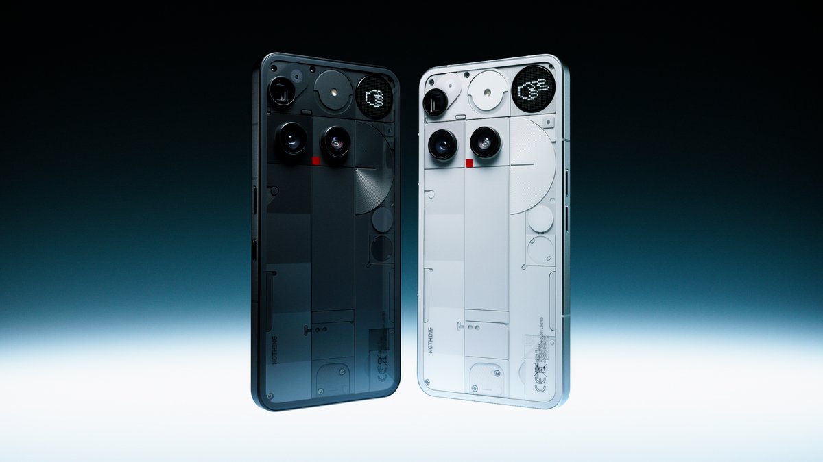Le design si particulier du Phone (3). ©Nothing