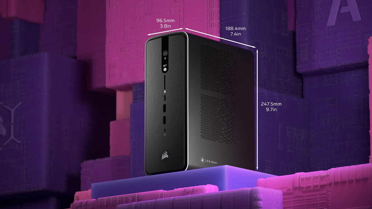 Peut-être pas un « mini-PC » au sens propre, mais nous n'en sommes vraiment pas loin. ©Corsair