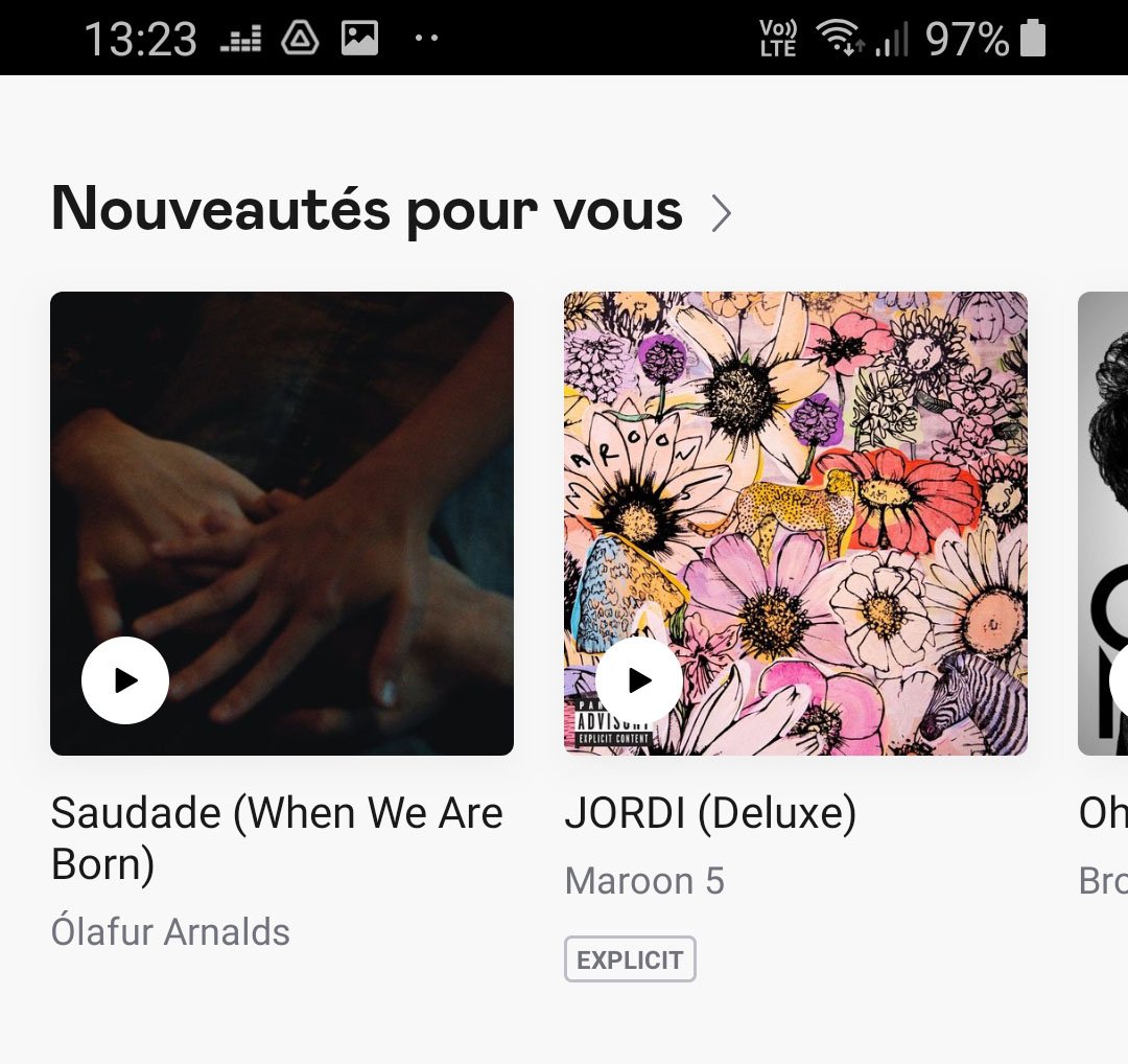 Découvrir de la musique sur Deezer